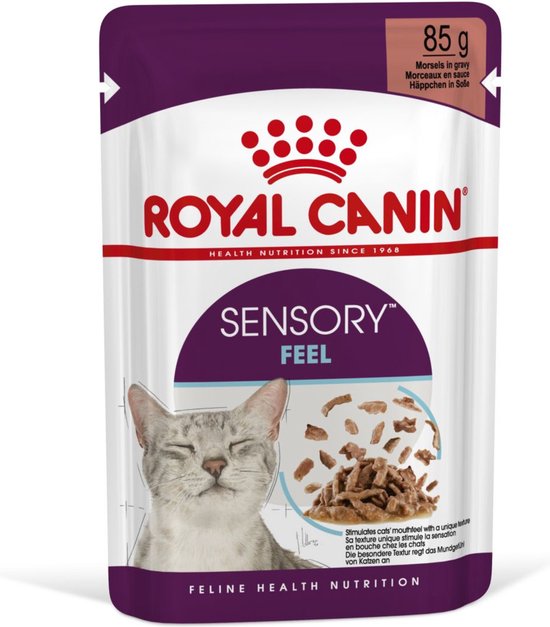 Royal Canin Sensory Multipack Feel - In Gravy - Kattenvoer - 12x85 g