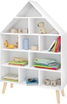 Boekenkast Huis voor Kinderkamer - Kind - Boekenkast kind - Kleuter Baby -... | bol.com