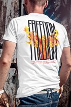 Tshirt heren - Freedom - Wurban Wear | Streetwear | Premium fit | tshirts heren | kleding