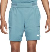 Nike Court Flex Advantage 7" Tennisshort Sportbroek - Maat XXL  - Mannen - blauw