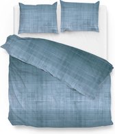 Zo! Home Rooney Dekbedovertrek - Lits-jumeaux - 260x200/220 cm - Blue