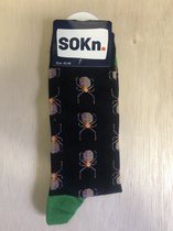 SOKn. trendy sokken "Spinnen" maat 40-46  (Ook leuk om kado te geven !)