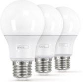 E27 LED Lamp Warm Wit, 12W, 1060 Lumen, (vervangt 75W gloeilamp), 30.000-uur Levensduur, 2700K Hoge Kleurweergave-Index, Geen flikkering, Voordeelset van 3, LED Lamp E27, EMOS