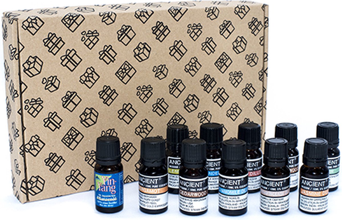 Goedkoopste Meditatie Chakra Set - Etherische Olie - 110 ml - Puur Natuur