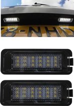 LED Kentekenverlichting voor VW Volkswagen en Seat  | kentekenlampjes, kentekenlicht, kentekenverlichting | LED | 12 V | setje van 2 | auto accessoires
