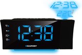 Blaupunkt - Radio-réveil avec recharge USB et projecteur