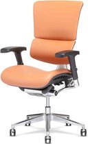 X-Chair bureaustoel X4 echt leer Cognac