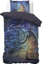 Dreamhouse Harbour Club Dekbedovertrek - 140x200/220 + 1 kussenslopen 60x70 - Navy - Eenpersoons