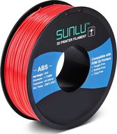 SUNLU ABS filament 1.75mm 1kg Rood