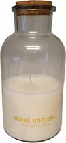Home Society - Potkaars - Jar Candle - Lisse - Wit - Small -