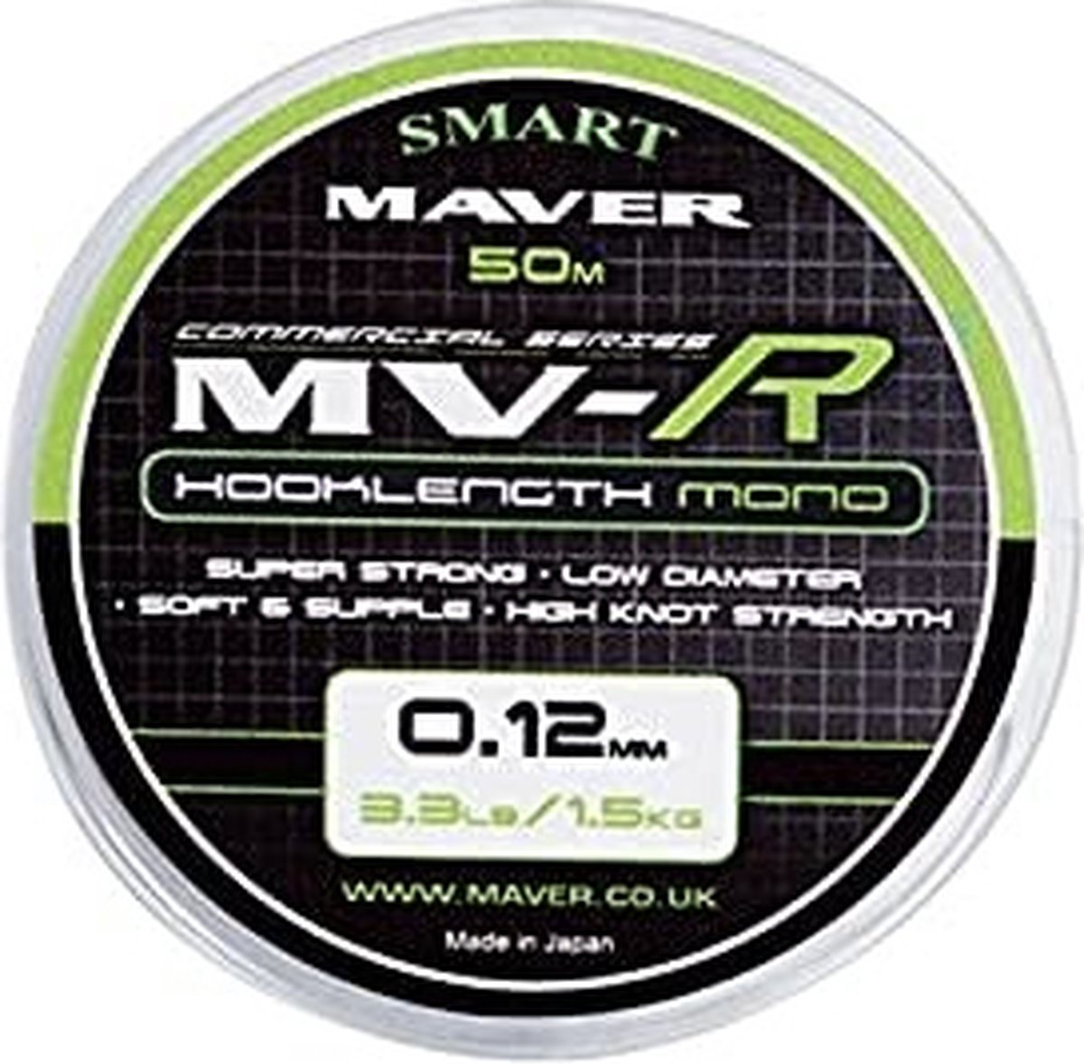 Maver Smart MV-R Hooklength Mono 50m - Maat : 0.09mm