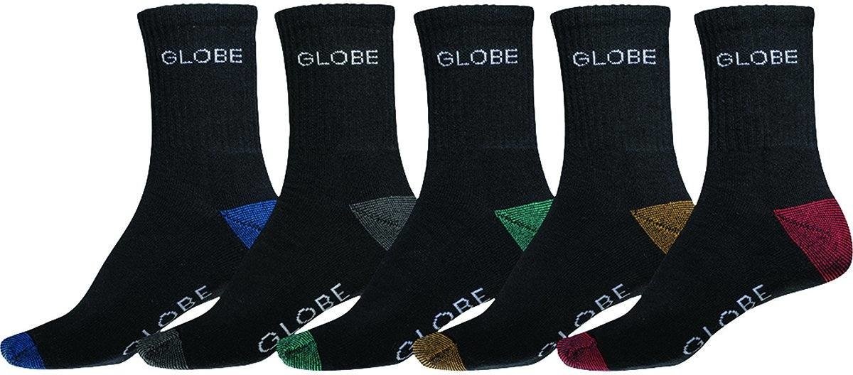 Globe Ingles Crew Sock 5PK Zie Afbeelding