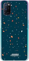 6F hoesje - geschikt voor OPPO A92 -  Transparant TPU Case - Terrazzo N°9 #ffffff