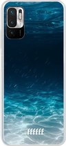 6F hoesje - geschikt voor Xiaomi Redmi Note 10 5G -  Transparant TPU Case - Lets go Diving #ffffff