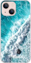 6F hoesje - geschikt voor iPhone 13 Mini -  Transparant TPU Case - Perfect to Surf #ffffff