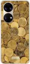 6F hoesje - geschikt voor Huawei P50 -  Transparant TPU Case - Spare Change #ffffff