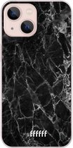 6F hoesje - geschikt voor iPhone 13 - Transparant TPU Case - Shattered Marble #ffffff