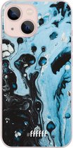 6F hoesje - geschikt voor iPhone 13 Mini -  Transparant TPU Case - Melted Opal #ffffff