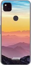 6F hoesje - geschikt voor Google Pixel 4a 5G -  Transparant TPU Case - Golden Hour #ffffff