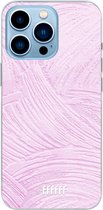 6F hoesje - geschikt voor iPhone 13 Pro - Transparant TPU Case - Pink Slink #ffffff