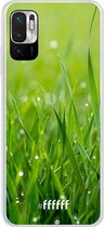 6F hoesje - geschikt voor Xiaomi Redmi Note 10 5G -  Transparant TPU Case - Morning Dew #ffffff