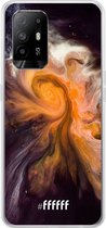 6F hoesje - geschikt voor OPPO A94 5G -  Transparant TPU Case - Crazy Space #ffffff