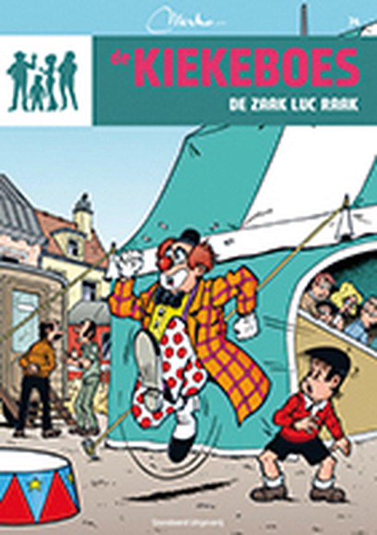 Cover van het boek 'De Kiekeboes 034 De zaak Luk Raak'