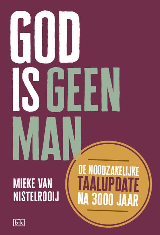 God is geen man - cover