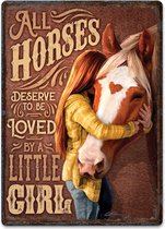 Signs  " Horse Little Girl"