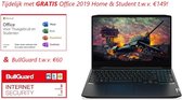Lenovo IdeaPad Gaming 3 - 15 inch Game laptop - AMD Ryzen 5 - Windows 10 (Gratis update Windows 11) / 8 GB RAM / 512GB SSD / Tijdelijk met Gratis Office 2019 Home & Student t.w.v €149 (verloo