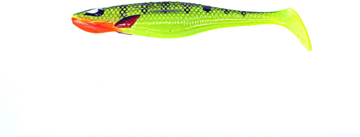 Rozemeijer Strike Softbait Serie Little Paddle 14cm - 23g - Kleur : Green Perch