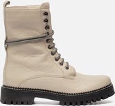 Linea Zeta Veterboots beige - Maat 36