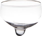 24 stuks transparant glazen drijvende theelichtjes schalen rond 7 cm