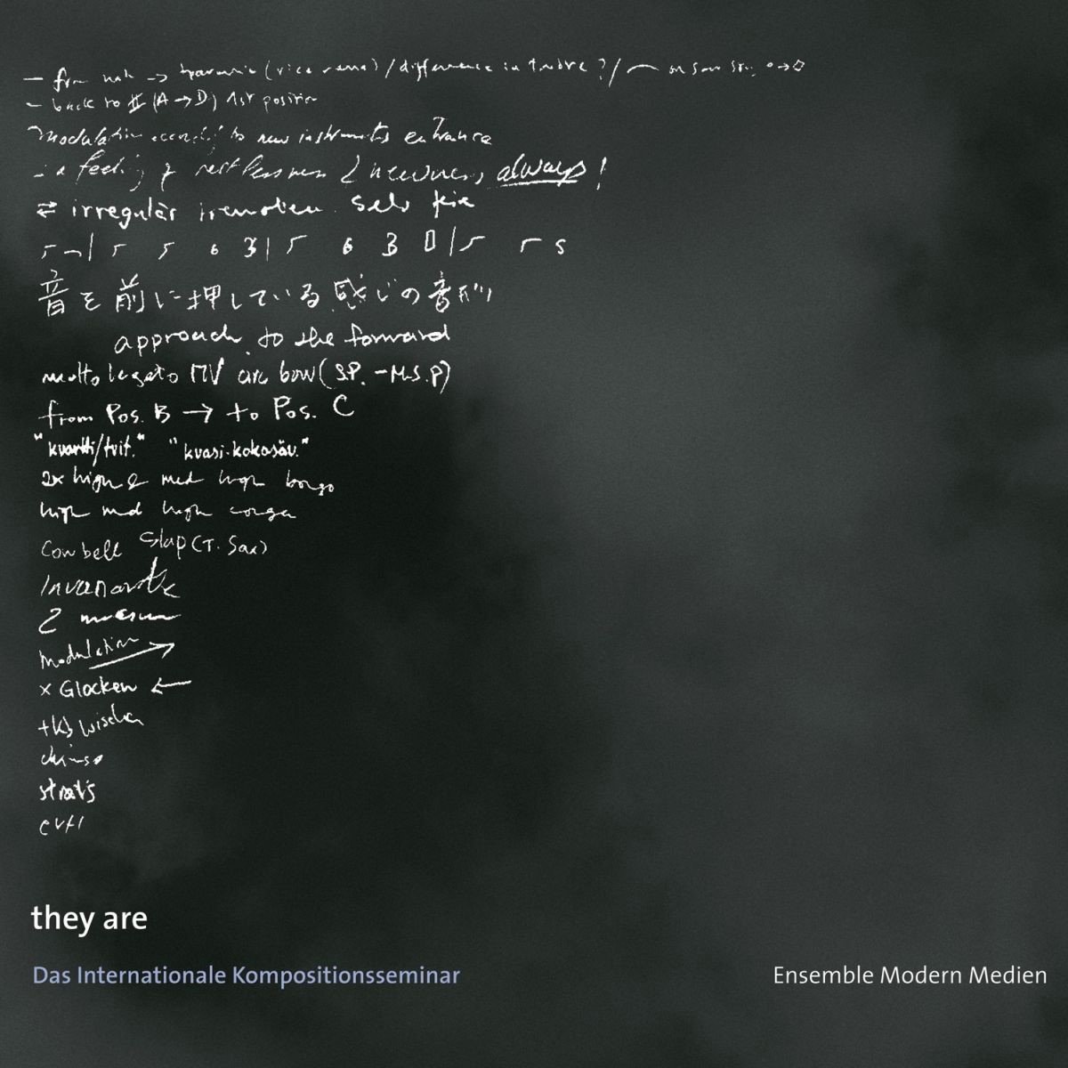 Ensemble Modern - They Are - Das Internationale Kompostionsseminar (2 CD)