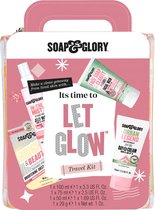 Soap & Glory It's Time To Let Glow Skincare Travel Kit