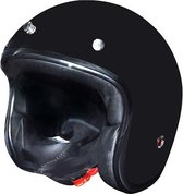 Motocubo jet jethelm | mat zwart | Maat L