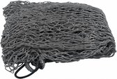 Aanhangwagennet 4500x2500mm gitzwart RAL 9005 - Aanhangernet - Grofmazig - Afdeknet - Net voor aanhangwagen - Novio