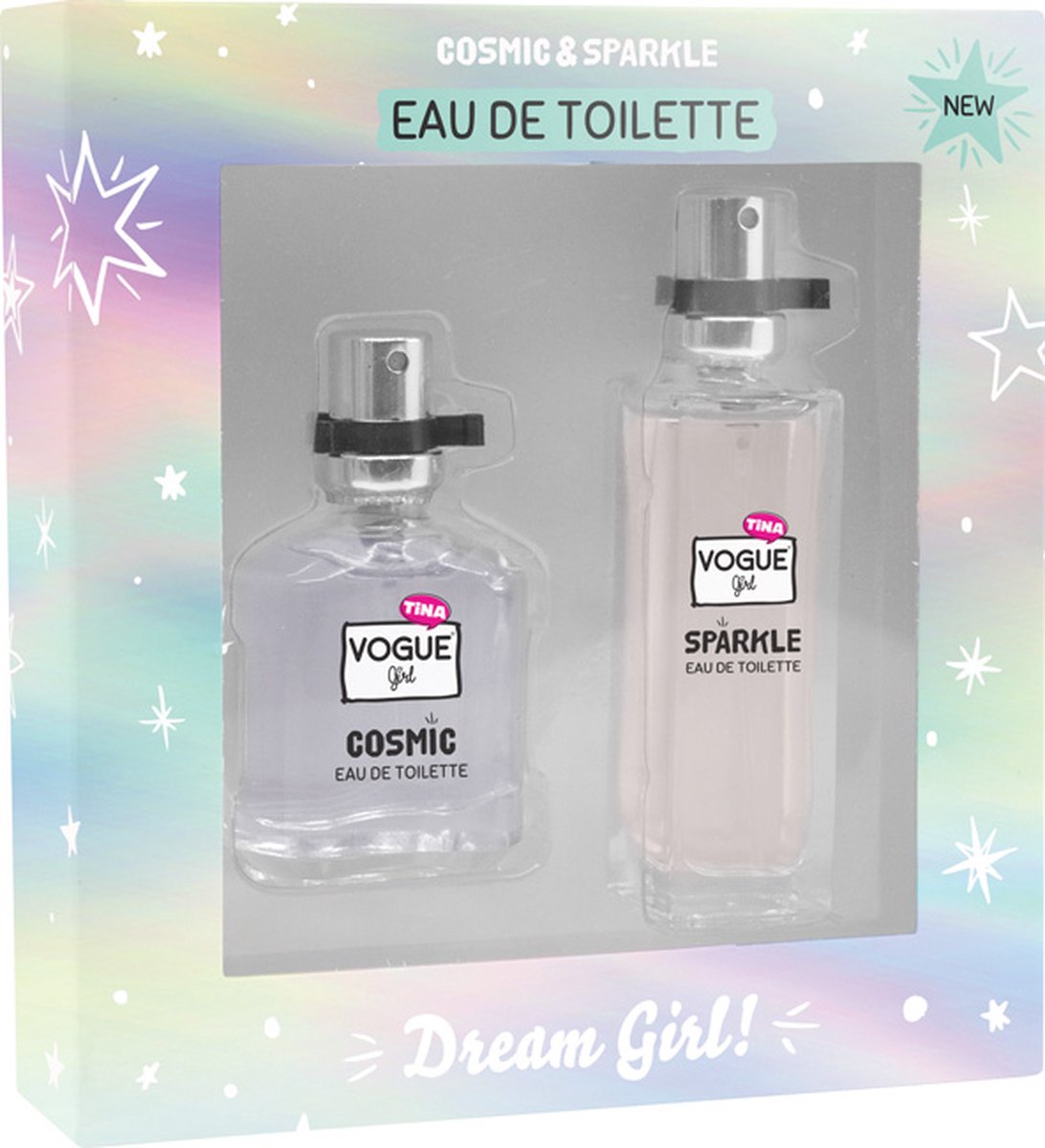Vogue Girl Cosmic & Sparkle geschenkset - 15ml eau de toilette + 15ml eau de toillete - Vogue