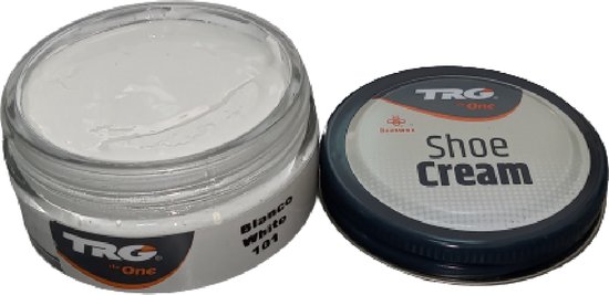 TRG - schoencrème met bijenwas - wit - 50 ml