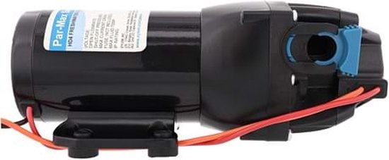 Pompe à Eau Douce Jabsco ParMax HD4-12V – 4 GPM (15 L/min) – Pression 60 PSI (4,1 Bar) – Pour Bateau, Camping-car – Auto-amorçante