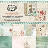 49 And Market Vintage Artistry Shore Collection Pack 12"X12" (VAS32921)