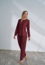 Pijadore - Grote Maten Dames Pyjama Set, Lange Mouwen - 3XL