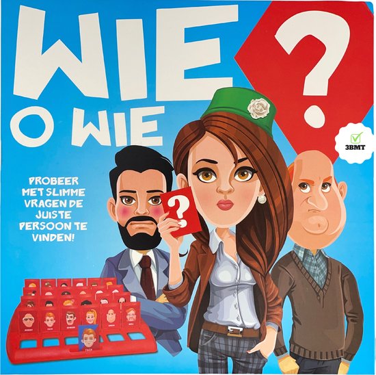 Afbeelding van het spel 3BMT ‘’Wie is het ?’’ Kinderspel - Probeer de juiste persoon te vinden!