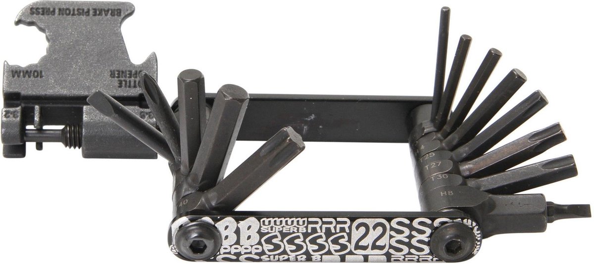 Contec Multitool Pocket Gadget Stealth 22 Functies - Zwart