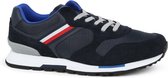 Tommy Hilfiger Sneaker Retro Runner Stripes Donkerblauw - maat 43