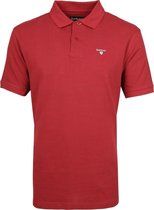 Barbour Basic Polo Rood - maat XXL