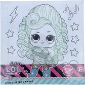 L.O.L Surprise - Mini Glitter Canvas - Inclusief diamant stickers