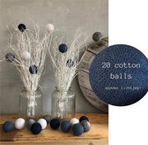 Cotton Ball Lights | Maak je eigen Slinger | exclusief lampjes, alleen de ballen!