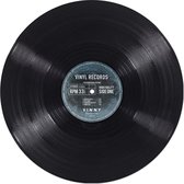 Vinyl kleed | Records - Maat 100x100cm