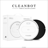 CleanBot V2 Robotstofzuiger  - Inclusief App en Dweilfunctie - Automatisch Oplaadstation - Zwart